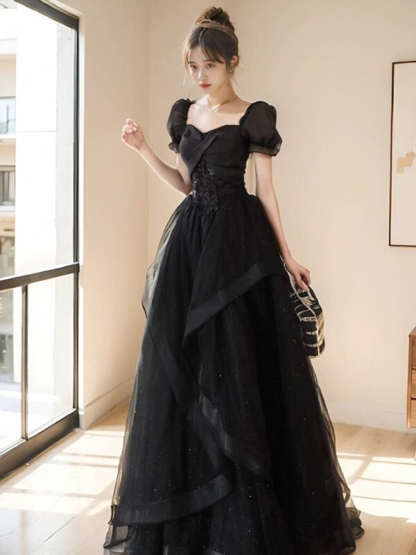 3. Party Dress (Black) - Image 4