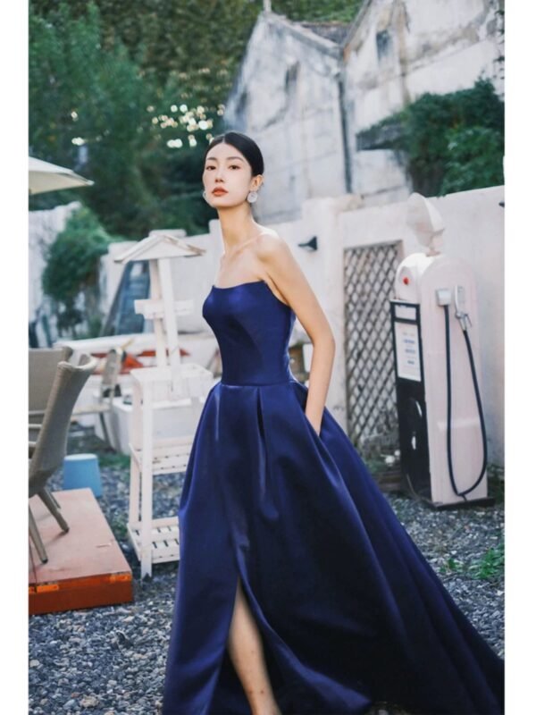 2. Party Dress (Blue) - Image 2