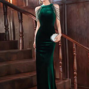 19. Green Mermaid Dress